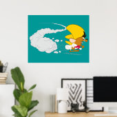 SPEEDY GONZALES™ Hardlopen in kleur Poster (Thuiskantoor)
