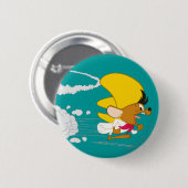 SPEEDY GONZALES™ Hardlopen in kleur Ronde Button 5,7 Cm (Voorkant /achterkant)