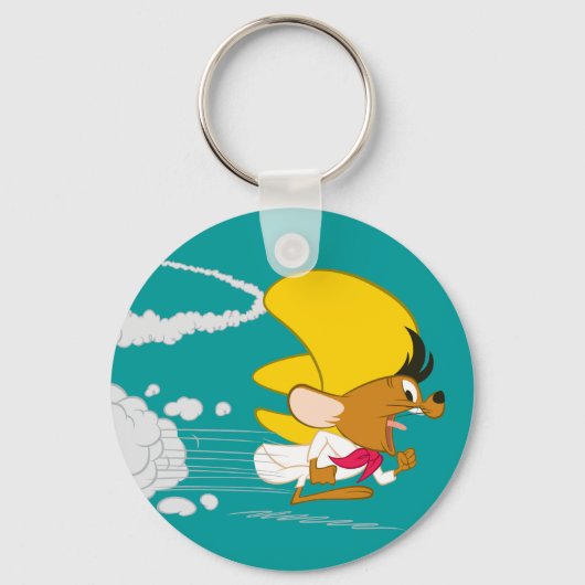 SPEEDY GONZALES™ Hardlopen in kleur Sleutelhanger (Achterkant)