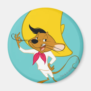 SPEEDY GONZALES™ Mustache Magneet