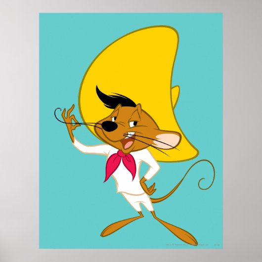 SPEEDY GONZALES™ Mustache Poster (Voorkant)