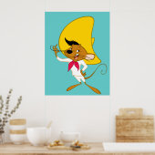 SPEEDY GONZALES™ Mustache Poster (Keuken)