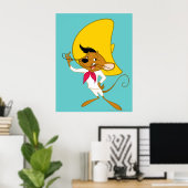 SPEEDY GONZALES™ Mustache Poster (Thuiskantoor)