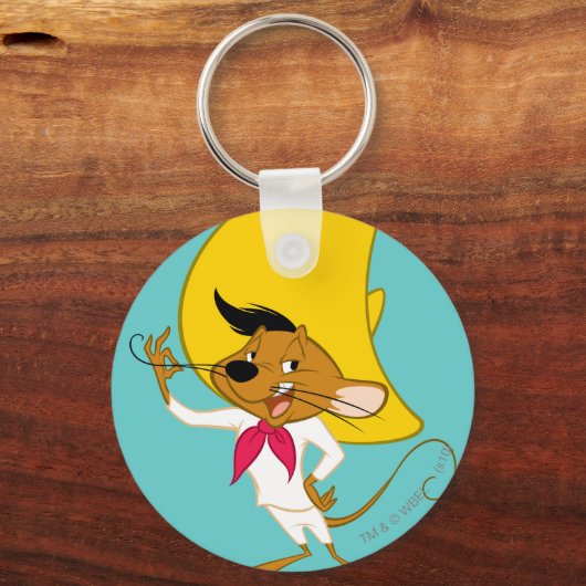 SPEEDY GONZALES™ Mustache Sleutelhanger (Voorkant)