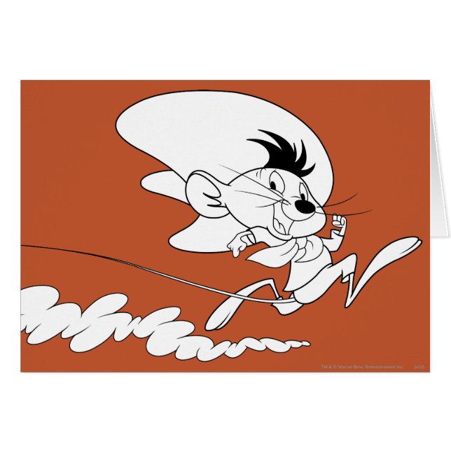 SPEEDY GONZALES™ Run Art (Voorkant Horizontaal)