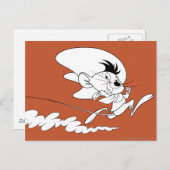 SPEEDY GONZALES™ Run Art Briefkaart (Voorkant / Achterkant)