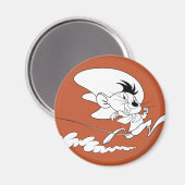 SPEEDY GONZALES™ Run Art Magneet (Voorkant / Achterkant)