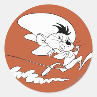 SPEEDY GONZALES™ Run Art Ronde Sticker