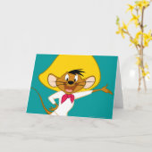 SPEEDY GONZALES™ Staand Kaart (Gele Bloem)