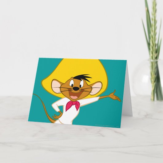 SPEEDY GONZALES™ Staand Kaart (Voorkant)