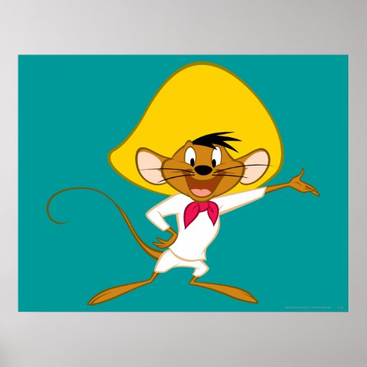 SPEEDY GONZALES™ Staand Poster (Voorkant)