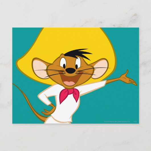 SPEEDY GONZALES™ Standing Briefkaart (Voorkant)