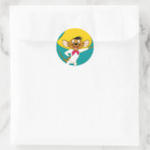 SPEEDY GONZALES™ Standing Ronde Sticker (Tas)