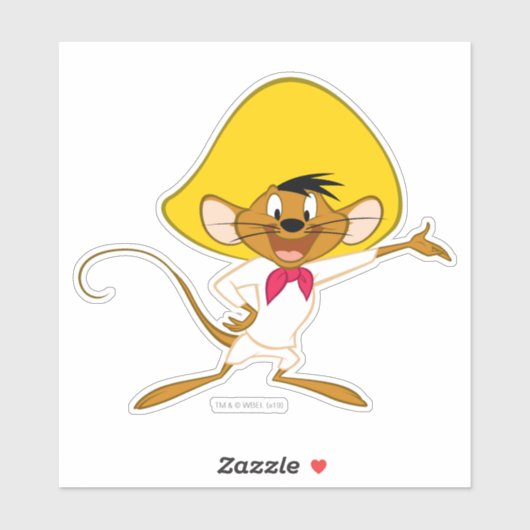 SPEEDY GONZALES™ Standing Sticker (Vel)