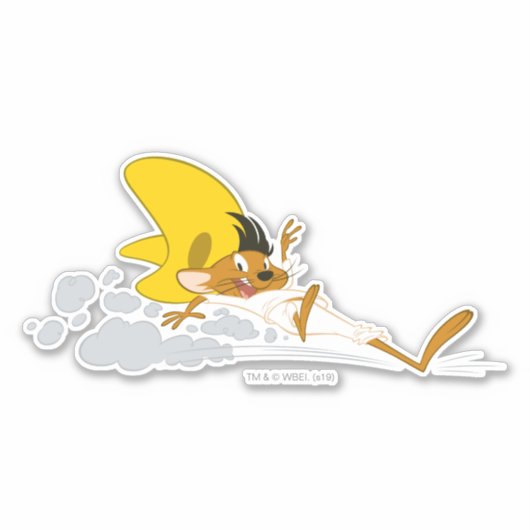 SPEEDY GONZALES™ Stoppen, kleur Sticker (Voorkant)