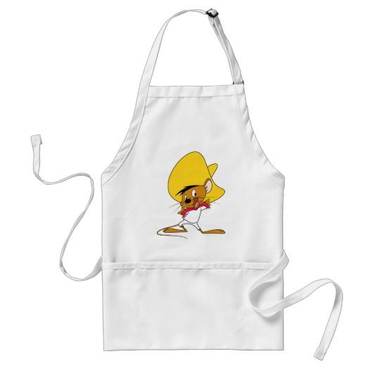 SPEEDY GONZALES™ strikdas Standaard Schort (Voorkant)