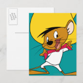 SPEEDY GONZALES™ Stropdas Briefkaart (Voorkant / Achterkant)