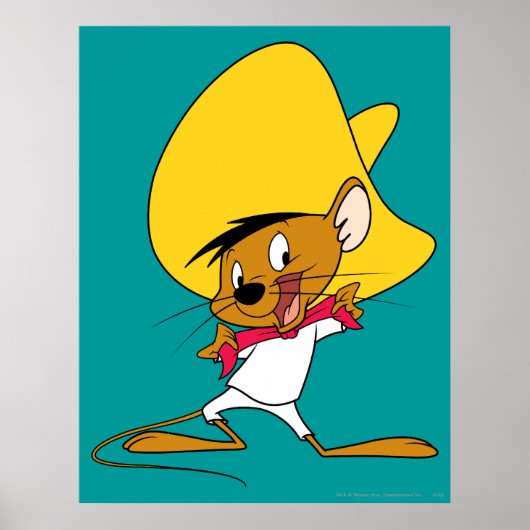 SPEEDY GONZALES™ Stropdas Poster (Voorkant)