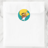 SPEEDY GONZALES™ Stropdas Ronde Sticker (Tas)