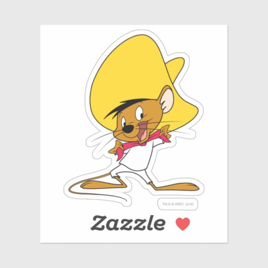 SPEEDY GONZALES™ Stropdas Sticker (Vel)