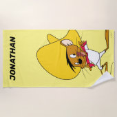 SPEEDY GONZALES™ Stropdas Strandlaken (Voorkant)