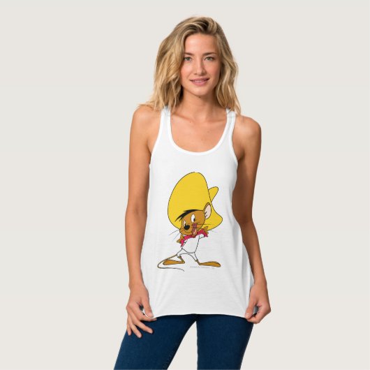 SPEEDY GONZALES™ Stropdas Tanktop (Volledige Voorkant)