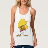 SPEEDY GONZALES™ Stropdas Tanktop (Voorkant)