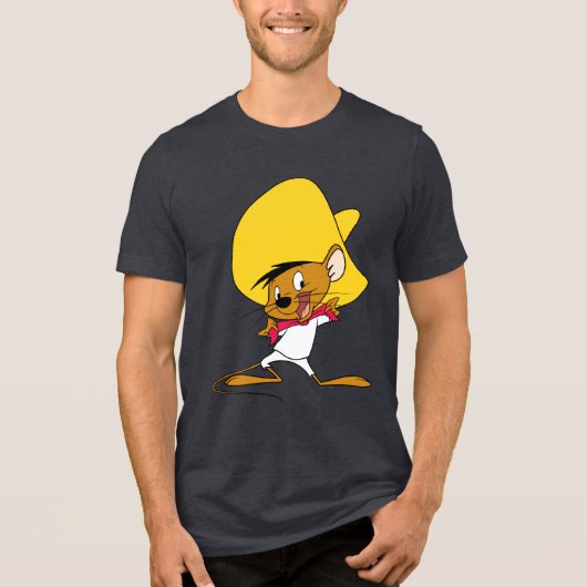 SPEEDY GONZALES™ Stropdas Tri-Blend Shirt (Voorkant)