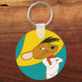 SPEEDY GONZALES™ Zelfverzekerde Kleur Sleutelhanger (Voorkant)