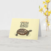 Speedy Recovery Get Well Soon Card Kaart (Gele Bloem)