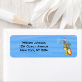 Speedy Rocket Seahorse Etiket (Insitu)