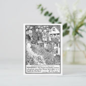 Speedy Snail op Wheels Briefkaart (Staand voorkant)