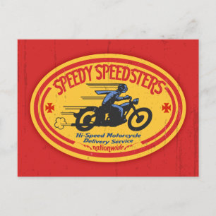 Speedy Speedsters -ov Briefkaart