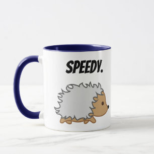 Speedy the Hedgehog, Funny Fast Animal Cartoon Mok