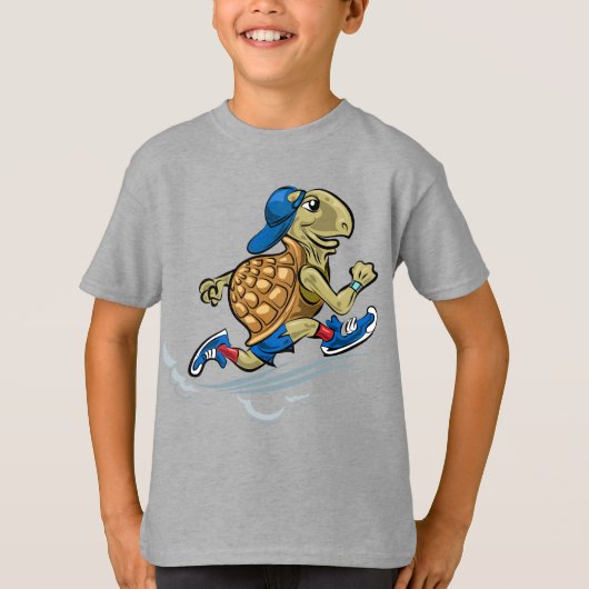 Speedy The Turtle T-shirt (Voorkant)