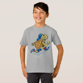 Speedy The Turtle T-shirt (Voorkant volledig)