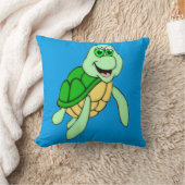 Speedy Turtle Square pilot Kussen (Deken)