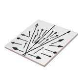Speekertjes en pijlen tegeltje (Zijkant)