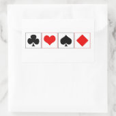 Speekgoedpakken Rechthoekige Sticker (Tas)