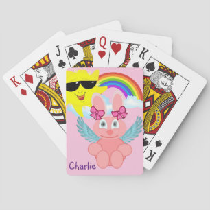 Speekkaart Deck Rabbit Rainbow Sun Pokerkaarten