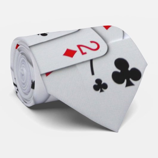 Speekkaart Necktie Stropdas (Opgerold)