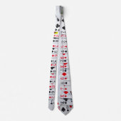 Speekkaart Necktie Stropdas (Achterkant)
