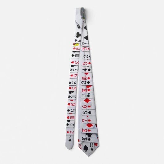 Speekkaart Necktie Stropdas (Achterkant)