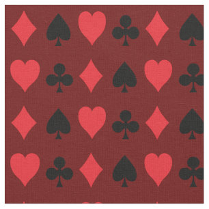 Speekkaarten Suite Hearts Clubs Spades Diamonds Stof