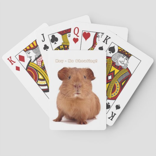 Speekkaarten voor cavia's pokerkaarten (Achterkant)