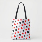 Speekkaartjes Club Diamond Spade Heart Tote Bag (Voorkant)