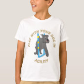 Speel Agility - Schnauzer T-shirt (Voorkant)