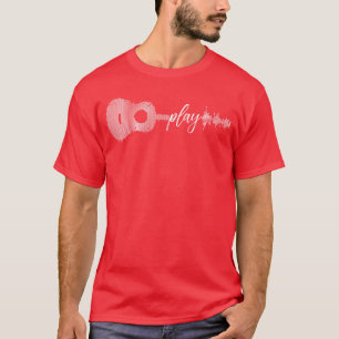 Speel Akoestische Gitaar Speler Gitarist Cadeaus M T-shirt