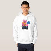 Speel als Dart-speler met Darts Hoodie (Voorkant volledig)