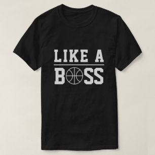 Speel als een baas basketbal T-shirts voor spelers